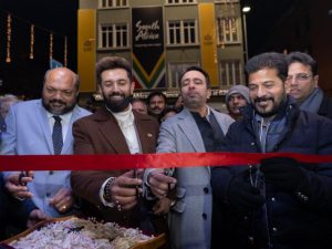 CM, Union Ministers Inaugurate Telangana Pavilion at Davos