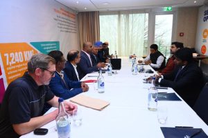 Nara Lokesh team met Swiss Industrialists