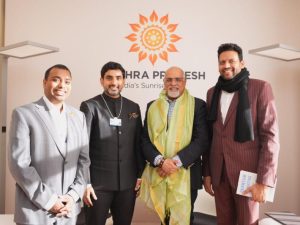 Nara Lokesh Meeting with Raja Rajamannar, Mastercard
