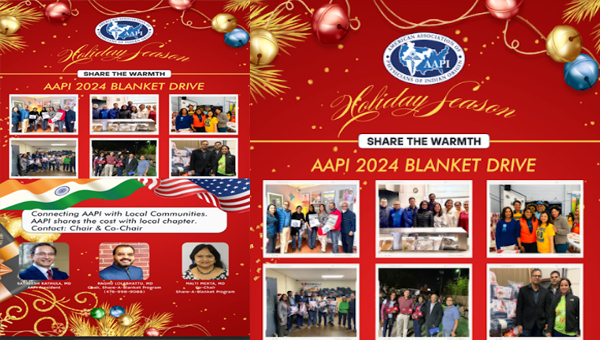 AAPI’s Share-the-Warmth Program to Bring Comfort to the Needy
