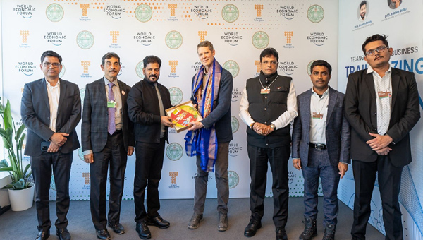CM Revanth Reddy led TelanganaRising delegation bags biggest investment deal at Davos 