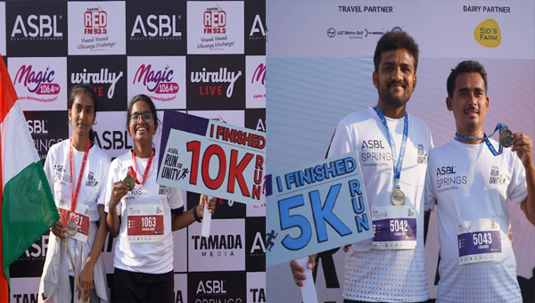 ASBL Hosts #RunForUnity Marathon with 800+ Participants at ASBL Springs, Pocharam