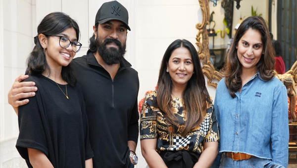 Ram Charan, Upasana congratulate Team Gandhi Tatha Chettu; Makers cherish their lovely gesture