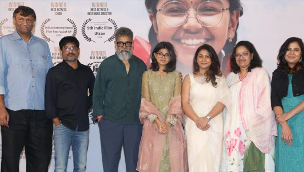 I am wowed by my daughter Sukriti’s performance in Gandhi Tatha Chettu: Sukumar
