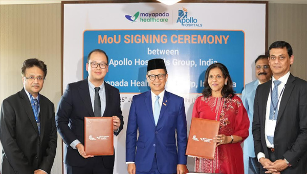 Landmark MoU Between Apollo Hospitals & Mayapada Healthcare