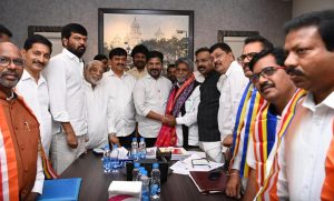 Manda Krishna Madiga meets CM Revanth Reddy