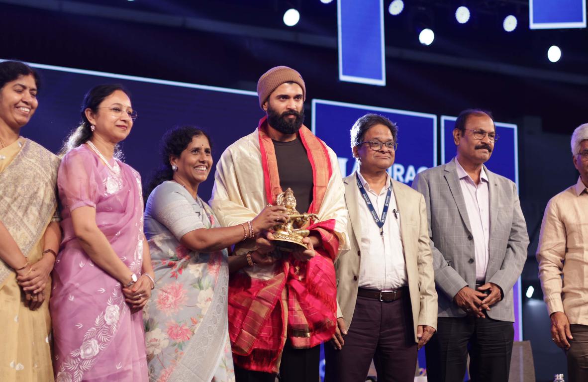 Vijay Devarakonda is the brand ambassador of Anurag University