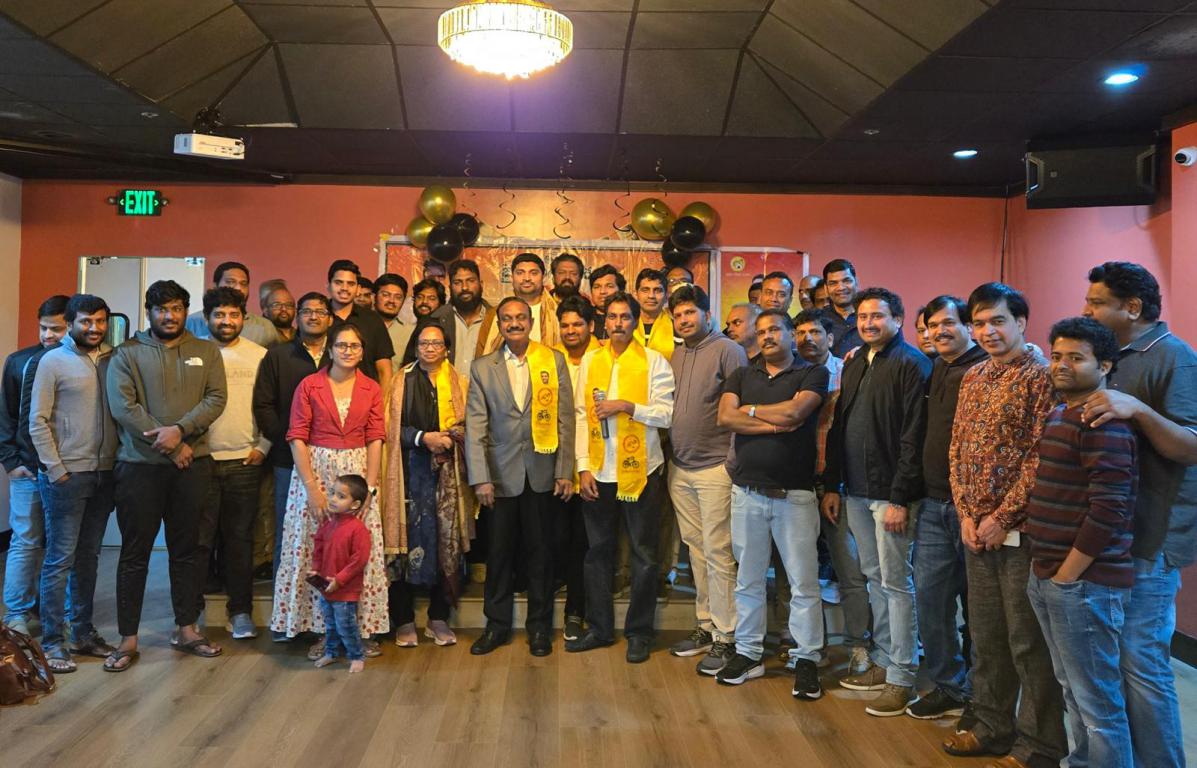 Dr Cchadalawada Aravinda Babu Meeting with NRI TDP Leaders