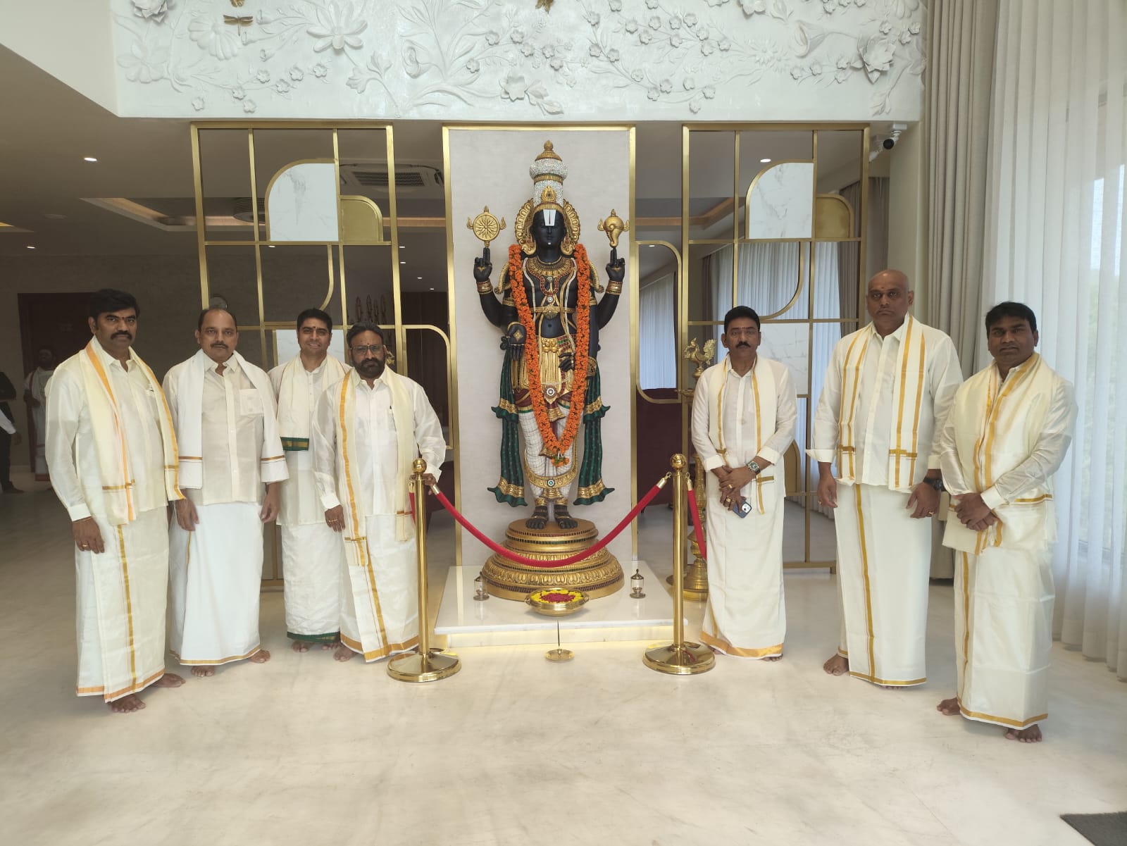 NATS Leaders Visits Tirumala
