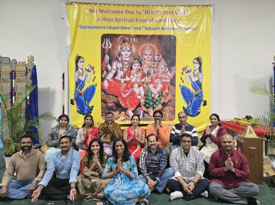 Sata Sahasra Lingarana & Kumkum Puja Celebrated in Columbus
