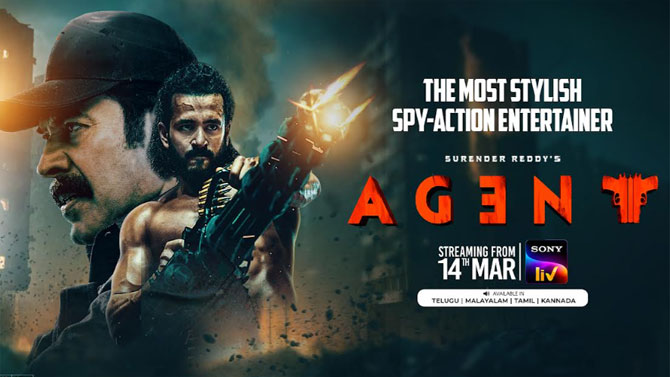 Akhil Akkineni’s “Agent” Premieres Digitally on Sony LIV from March 14!