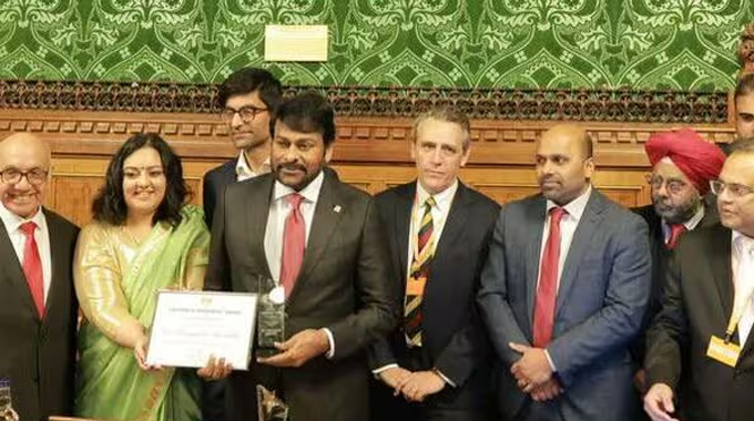 Chiranjeevi Reacts on Prestigious Honour at the House of Commons in the UK