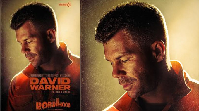 David Warner Oozes Effortless Swag in Robinhood