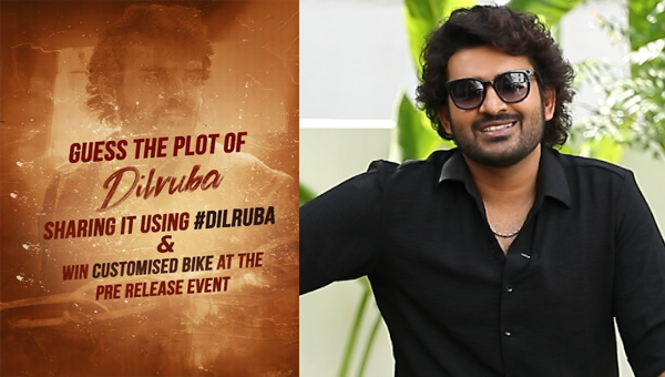 Kiran Abbavaram’s “DilRuba” Announces Exciting Contest: Guess the plot and Win the Bike