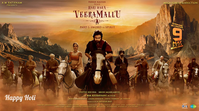 The war for dharma has begun – Hari Hara Veera Mallu arrives on May 9th, 2025.