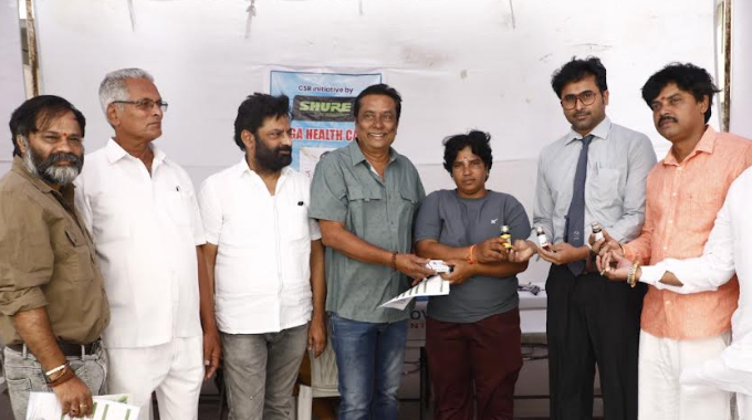 Free Mega Medical Camp Organized by ‘Kadambari Foundation-Manam Saitam ‘