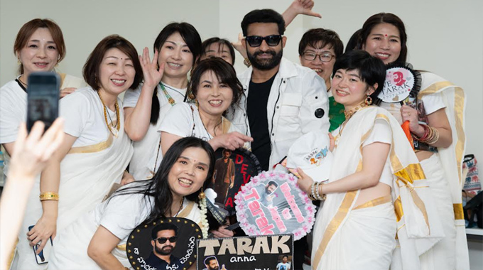 NTR shares an incredible & heartwarming story of a Japanese fan learning Telugu