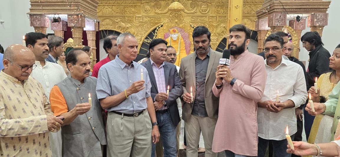 Memorial Service for Victims of the Pahalgam Terror Attack – Sai Datta Peetham