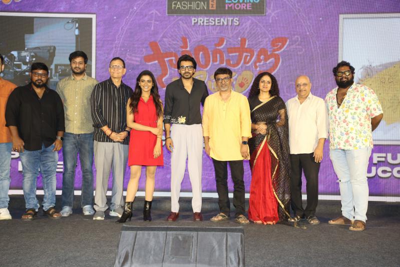 Sarangapani Jatakam Movie Success