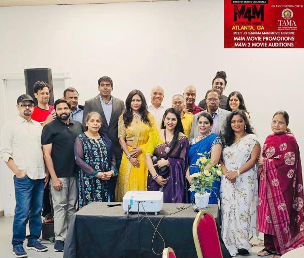 M4M Heroine Jo Sharma Graces Atlanta Ugadi Celebrations (4)