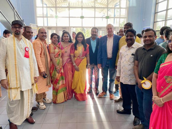 M4M Heroine Jo Sharma Graces Atlanta Ugadi Celebrations (6)