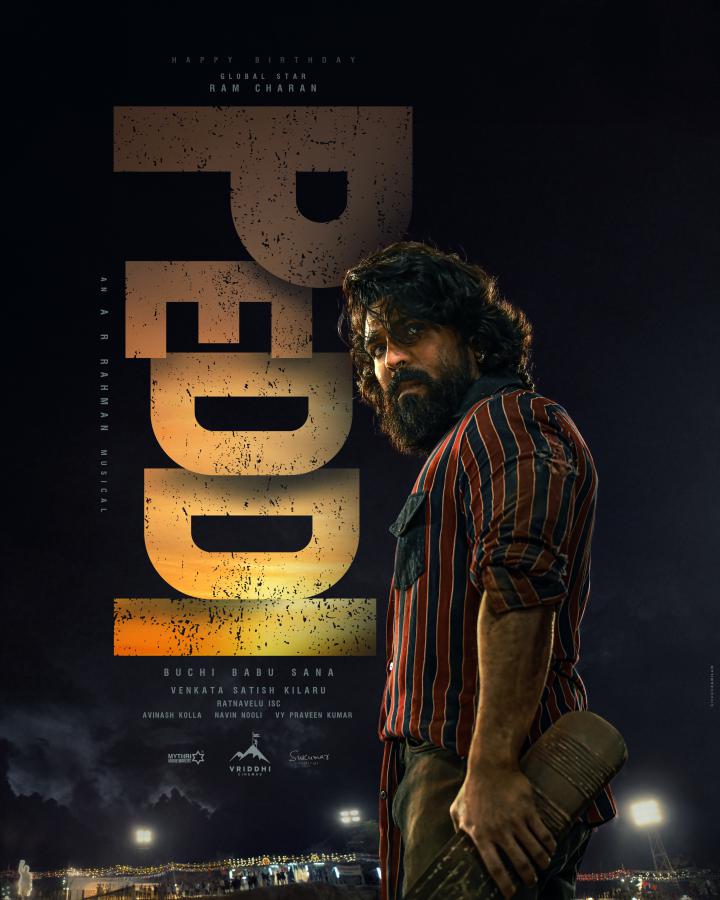 Peddi Movie Posters