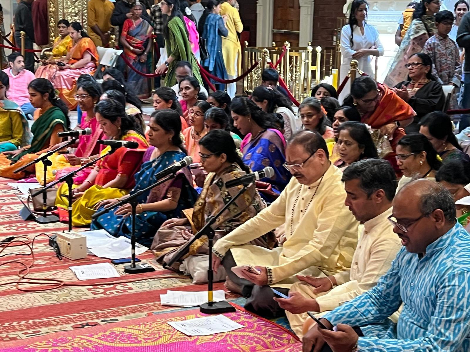 Rama Dasu Navaratna Ggosti Ganam at Veda Temple