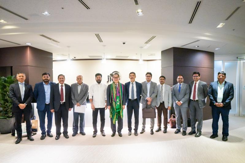 Revanth Reddy Team meets JICA
