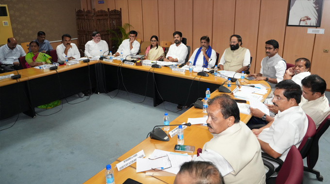 CM Revanth Reddy Meeting with District Collectors