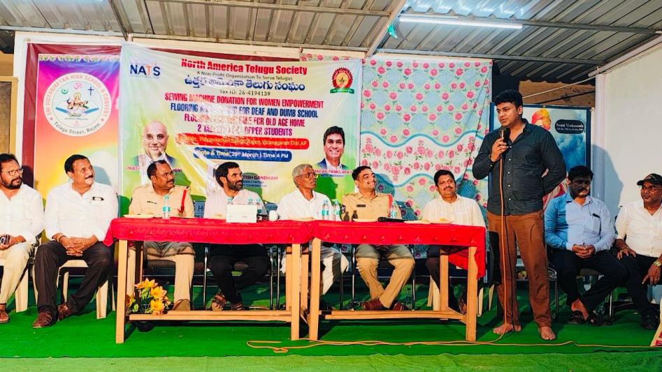 NATS Scholarships to Students & Sewing Machines to Ladies