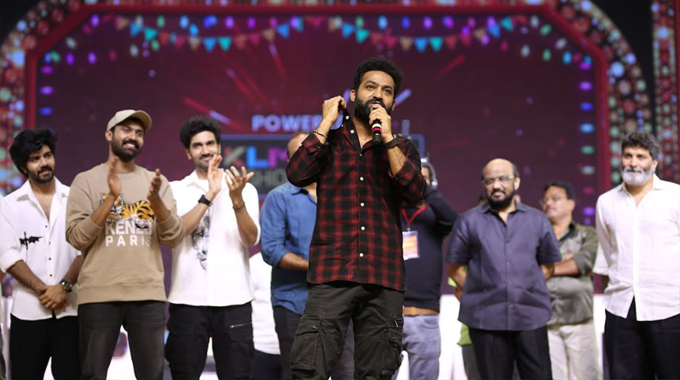 NTR steals the show with his heartfelt praise for the MAD Square team