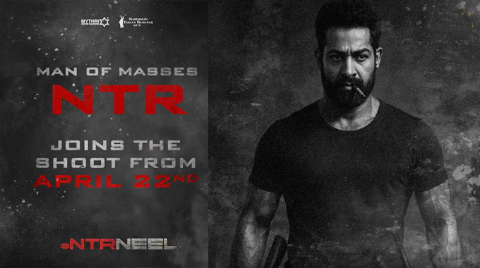 NTR will join “NTRNeel,” shoot from April 22nd
