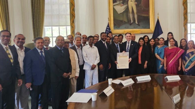 New York City Proclaims Apr 24 as Sri Sathya Sai Baba Centennial Celebrations Day