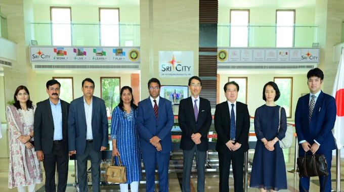 Ambassador of Japan Commends Sri City’s Industrial Excellence