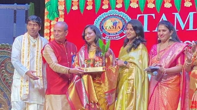 M4M Heroine Jo Sharma Graces Atlanta Ugadi Celebrations