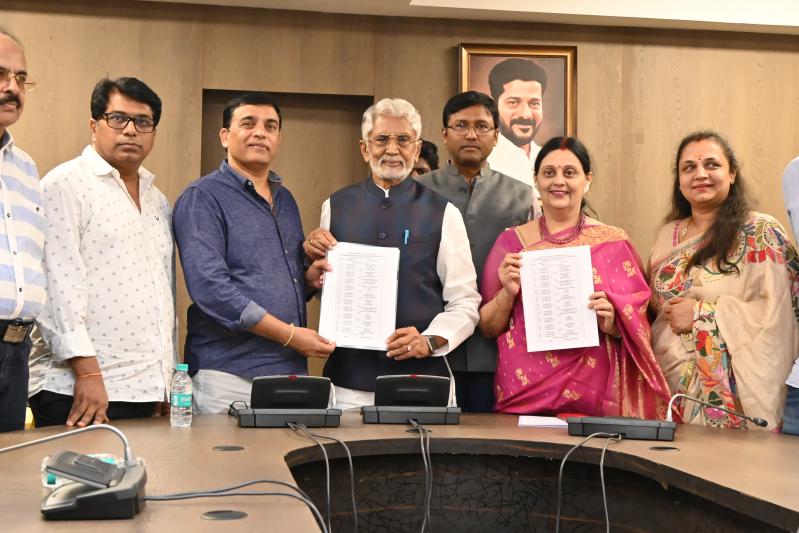 Gaddar Telangana Cine Awards Jury Chairman Murali Mohan Press Meet