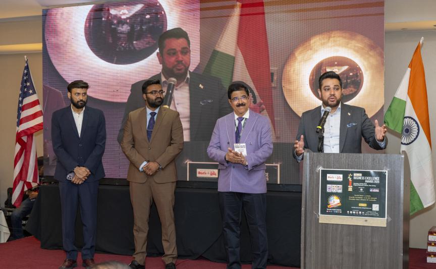 Mayor-Edison- Mr Sam Joshi speaking