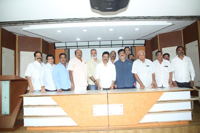 Telugu Film Chamber Press Meet
