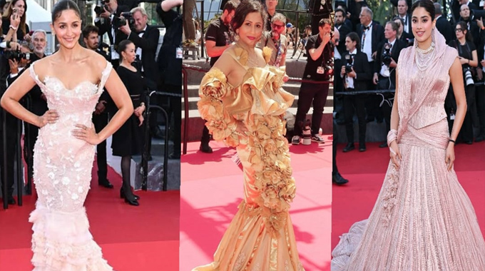 Cannes 2025 Debut-Jo Sharma (M4M)​ with Bollywood Queens Alia Bhatt, Janhvi Kapoor, Urvashi, Natasha ​from India