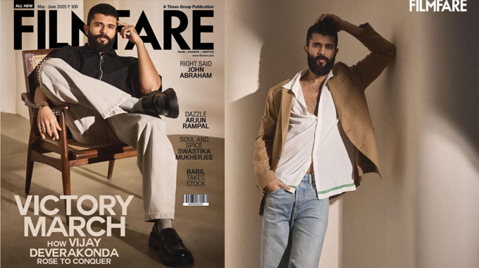Filmfare’s “Victory March” Celebrates Vijay Deverakonda’s Pan-India Success