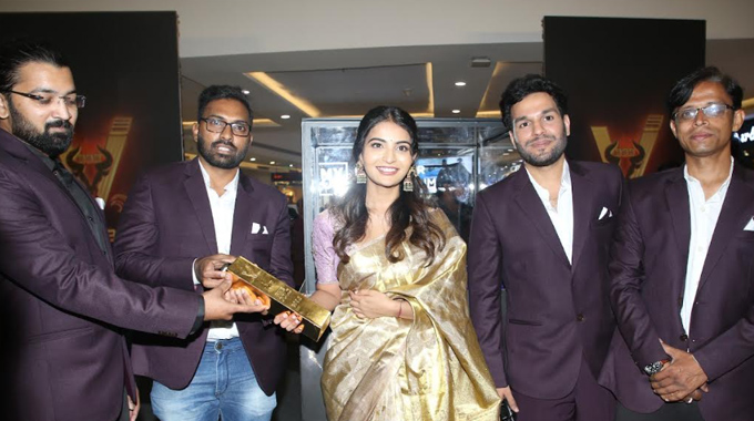 Actress Ananya Nagalla Launches Vindhya Gold Bar Challenge Event 