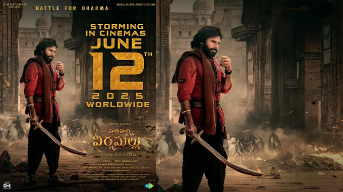 Pawan Kalyan’s Hari Hara Veera Mallu storms into cinemas this June 12th!