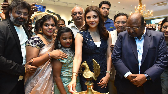 Gokulam Signature Jewels Inaugurated by Actress Kajal Aggarwal at KPHB