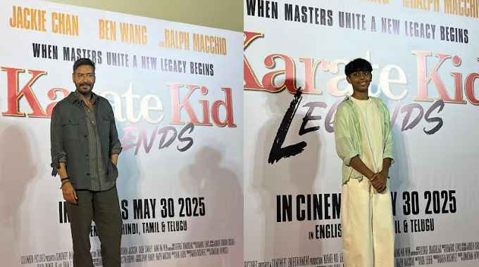 Sony Pictures Entertainment’s Karate Kid: Legends at a grand event