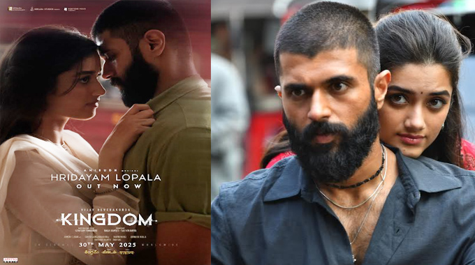 Kingdom’s first single ‘Hridayam Lopala’, Composed by Anirudh is an instant chartbuster