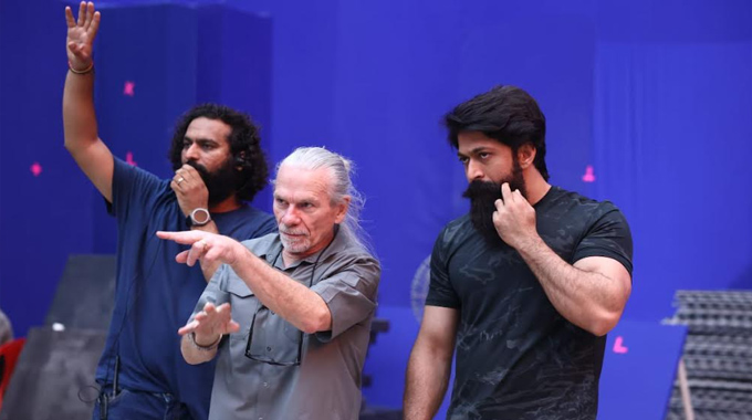 Yash & Guy Norris Shoot Massive Action Sequences for Ramayana