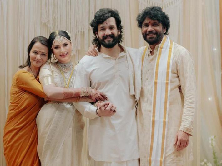 Akhil Akkineni Marries Zainab Ravdjee