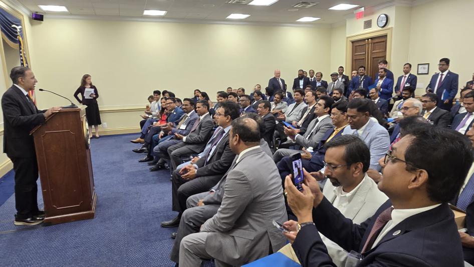 Capitol Hill Day with Rep. Krishnamoorthy