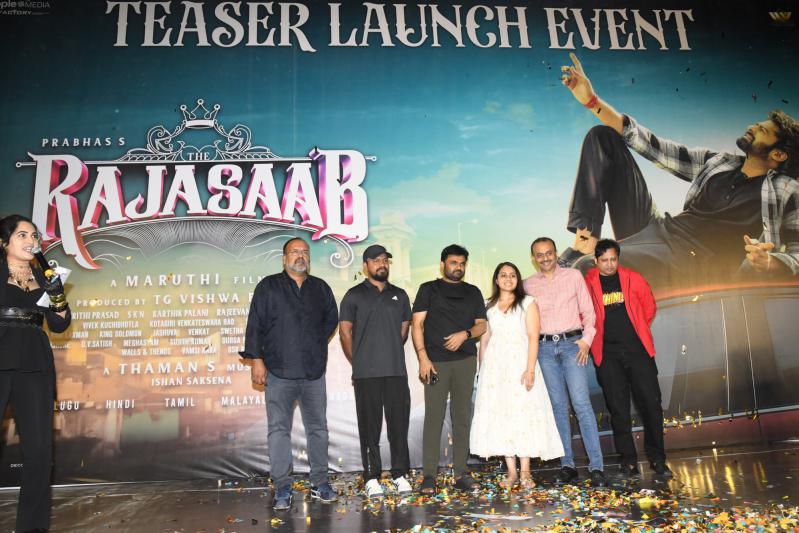 The Raja Saab Movie Teaser Launch