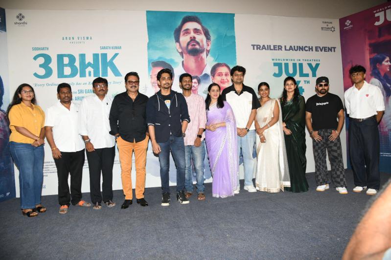 3 BHK Movie Team Press Meet